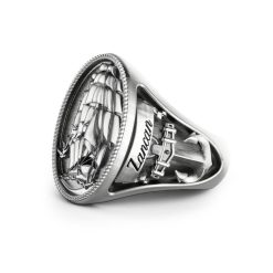 Bagues | Zancan Gioielli Zancan Vintage Finish Silver Ring. 18