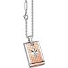 Colliers | Zancan Gioielli Zancan Steel Necklace With Tag And Wind Rose