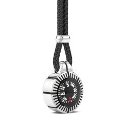 Colliers | Zancan Gioielli Zancan Silver Necklace With Black Compass.