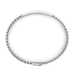 Bracelets | Zancan Gioielli Zancan Curb Chain Silver Bracelet With Tag. 19