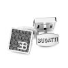 Boutons De Manchette | Zancan Gioielli Boutons De Manchette Bugatti En Argent.