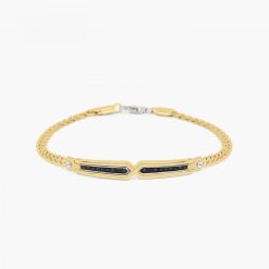 Bracelets | Zancan Gioielli Zancan Yellow Gold Bracelet With Diamonds.