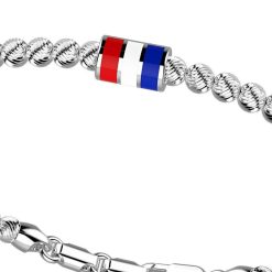 Bracelets | Zancan Gioielli Zancan Silver Beads Bracelet With Nautical Flag. Classique