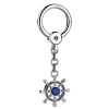 Porte-Cles | Zancan Gioielli Silver Keychain With Helm