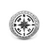 Bagues | Zancan Gioielli Zancan Silver Ring With Engraved Wind Rose. 18