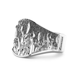 Bagues | Zancan Gioielli Zancan Silver Ring With Flames. 18