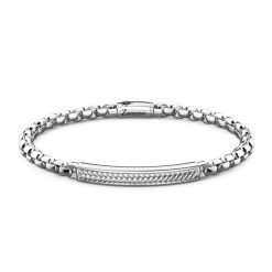 Bracelets | Zancan Gioielli Zancan Silver Venetian Link Bracelet With Tag.