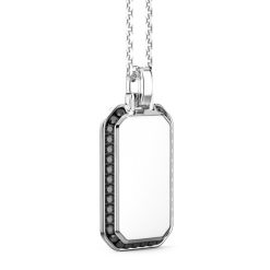 Colliers | Zancan Gioielli Collier Zancan En Argent Avec Pendentif Plaque.