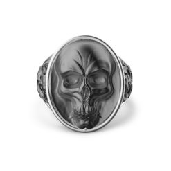 Bagues | Zancan Gioielli Zancan Silver Ring With Evanescent Skull. 18