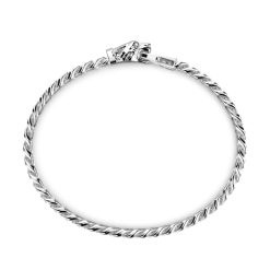 Bracelets | Zancan Gioielli Zancan Silver Curb Chain Bracelet With Panther Head Closure. 19