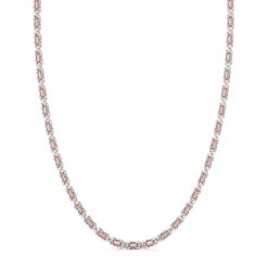 Colliers | Zancan Gioielli Zancan 18K Rose Gold And Silver Necklace.