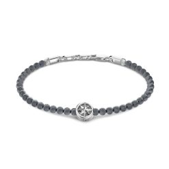 Bracelets | Zancan Gioielli Zancan Soft Bracelet With Silver Beads With Wind Rose. 19