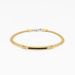 Bracelets | Zancan Gioielli Zancan Yellow Gold Bracelet With Diamonds.