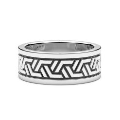 Bagues | Zancan Gioielli Zancan Silver Band Ring. 18