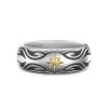 Bagues | Zancan Gioielli Zancan Silver Tribal Band Ring. 18