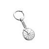 Porte-Cles | Zancan Gioielli Zancan Black Steel Keychain With Roulette