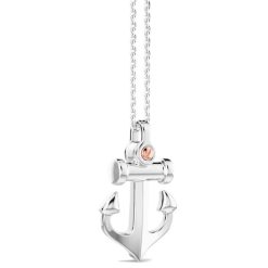 Colliers | Zancan Gioielli Zancan Silver Necklace With Anchor Pendant.