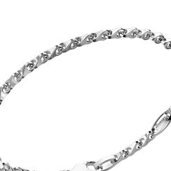 Bracelets | Zancan Gioielli Zancan Silver Bracelet With Foxtail Chain. 19