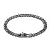 Bracelets | Zancan Gioielli Zancan Silver Curb Chain Bracelet With Bear Head Closure.