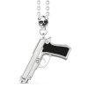 Colliers | Zancan Gioielli Zancan Silver Necklace With Gun Pendant.