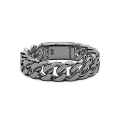 Bagues | Zancan Gioielli Zancan Silver Curb Chain Ring. 18