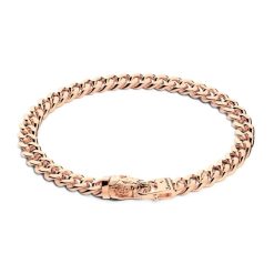 Bracelets | Zancan Gioielli Zancan Silver Curb Chain Bracelet With Crocodile Head Closure.