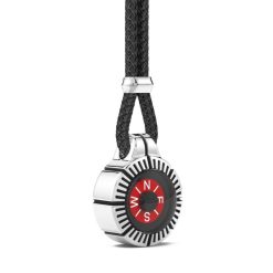 Colliers | Zancan Gioielli Zancan Silver Necklace With Red Compass.