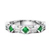 Bagues | Zancan Gioielli Bague En Argent Et Spinelle Naturel De Zancan. Vert