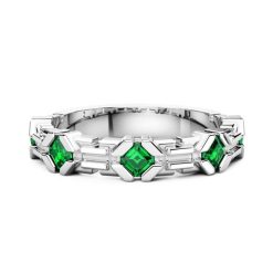 Bagues | Zancan Gioielli Bague En Argent Et Spinelle Naturel De Zancan. Vert