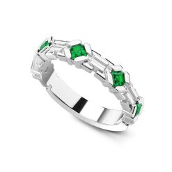 Bagues | Zancan Gioielli Bague En Argent Et Spinelle Naturel De Zancan. Vert