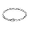 Bracelets | Zancan Gioielli Zancan Silver Curb Chain Bracelet With Tiger Head Closure.