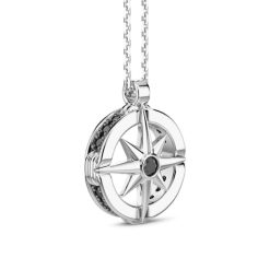 Colliers | Zancan Gioielli Collier Zancan En Argent Avec Pendentif Rose Des Vents.