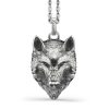 Colliers | Zancan Gioielli Zancan Silver Necklace With Wolf.