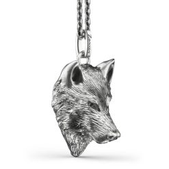 Colliers | Zancan Gioielli Zancan Silver Necklace With Wolf.