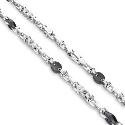 Colliers | Zancan Gioielli Collier Zancan Maille Seule En Argent Et Ceramique.