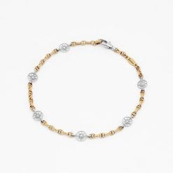 Bracelets | Zancan Gioielli Zancan Yellow Gold Bracelet With Wind Rose