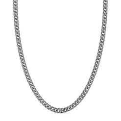 Colliers | Zancan Gioielli Zancan Silver Curb Chain Necklace.