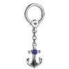 Porte-Cles | Zancan Gioielli Silver Keychain With Anchor