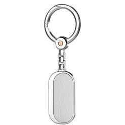 Porte-Cles | Zancan Gioielli Zancan Silver Keychain With Rose Gold Screw.