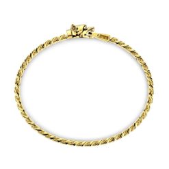 Bracelets | Zancan Gioielli Zancan Silver Curb Chain Bracelet With Pit Bull Head Closure. 19