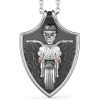 Colliers | Zancan Gioielli Zancan Silver Biker Necklace.