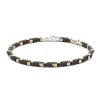 Bracelets | Zancan Gioielli Bracelet Zancan En Or 18Kt Et Ceramique Noire. Or Jaune