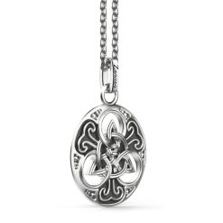 Colliers | Zancan Gioielli Zancan Silver Necklace With Celtic Pendant.