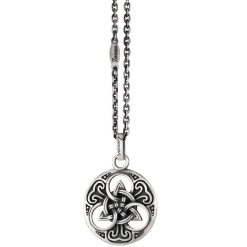 Colliers | Zancan Gioielli Zancan Silver Necklace With Celtic Pendant.