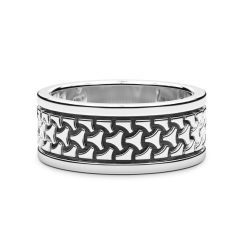 Bagues | Zancan Gioielli Zancan Silver Band Ring. 18