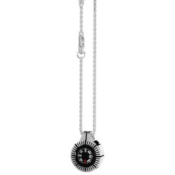 Colliers | Zancan Gioielli Zancan Necklace With Black Silver Compass.