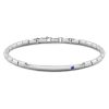 Bracelets | Zancan Gioielli Zancan Silver Semi-Rigid Bracelet With Blue Sapphire. 19