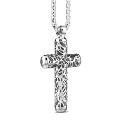 Colliers | Zancan Gioielli Zancan Silver Necklace With Cross Pendant.