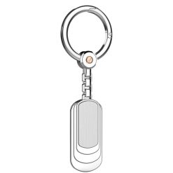 Porte-Cles | Zancan Gioielli Zancan Silver Keychain With Rose Gold Screw.