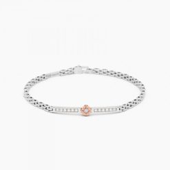 Bracelets | Zancan Gioielli Zancan White Gold Bracelet With Diamonds.